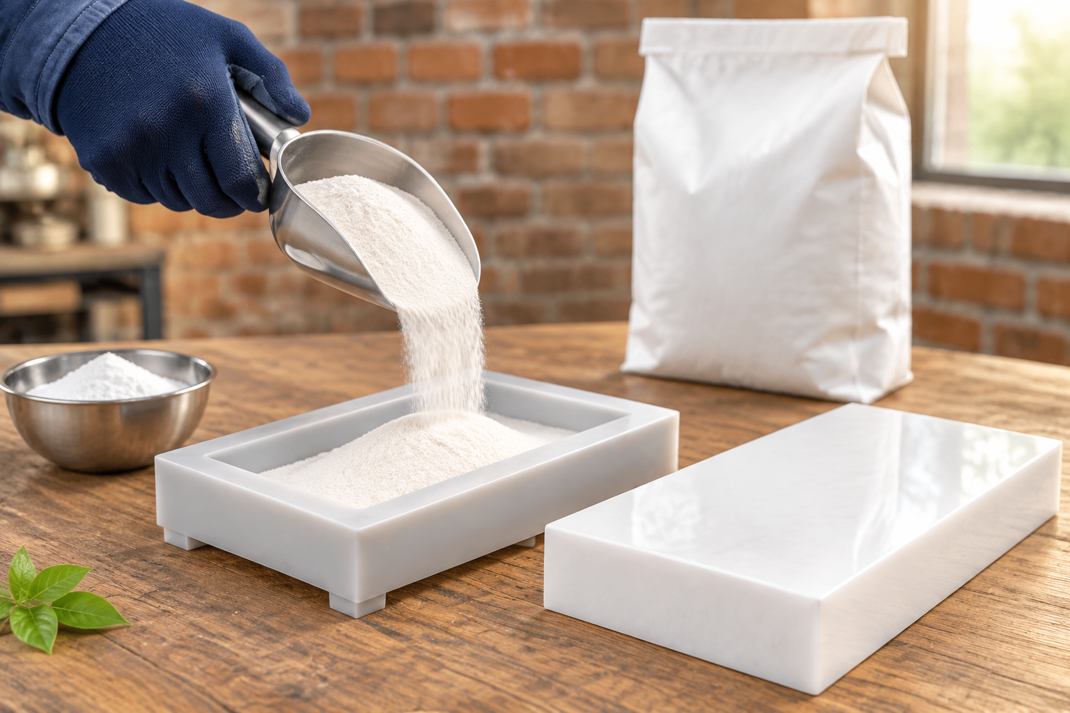 پلیمر سفیدکننده بتن P920 بنابنیان - جایگزین اقتصادی تیتان