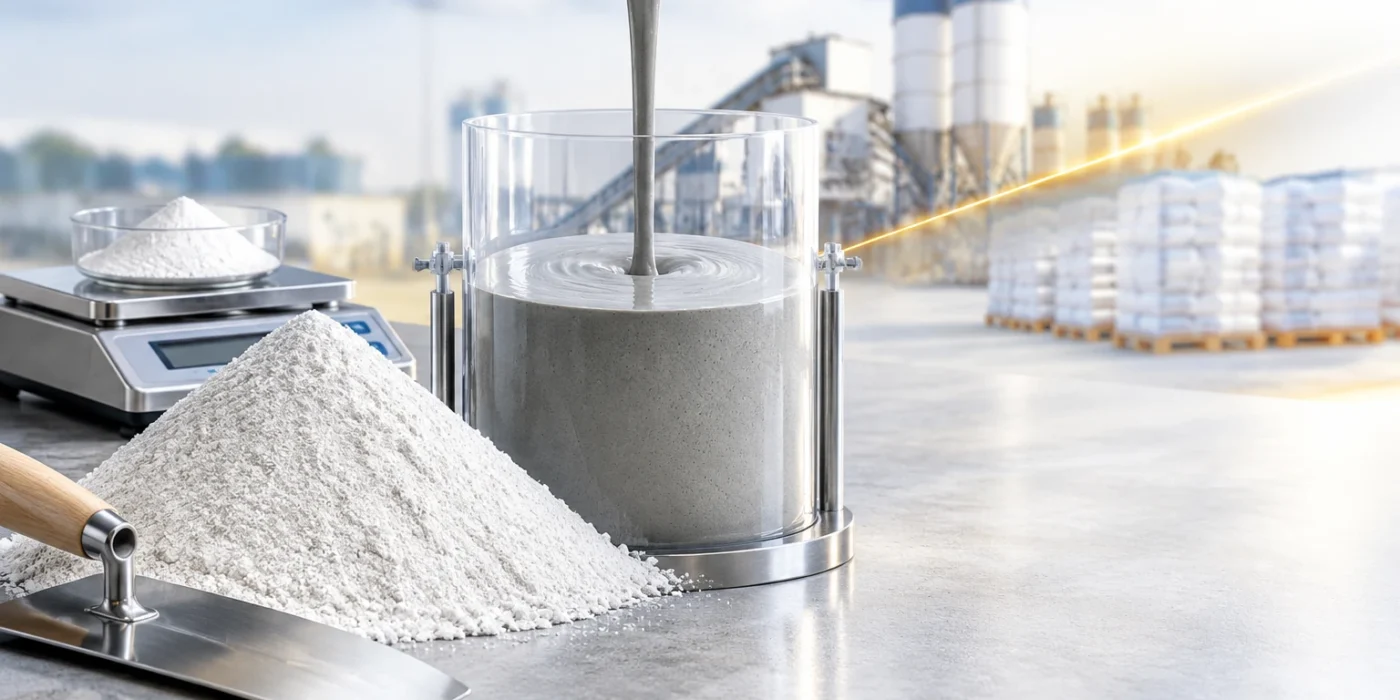 کربنات کلسیم کوبشی (GCC) بنابنیان - فیلر معدنی برای بتن خودمتراکم (SCC)