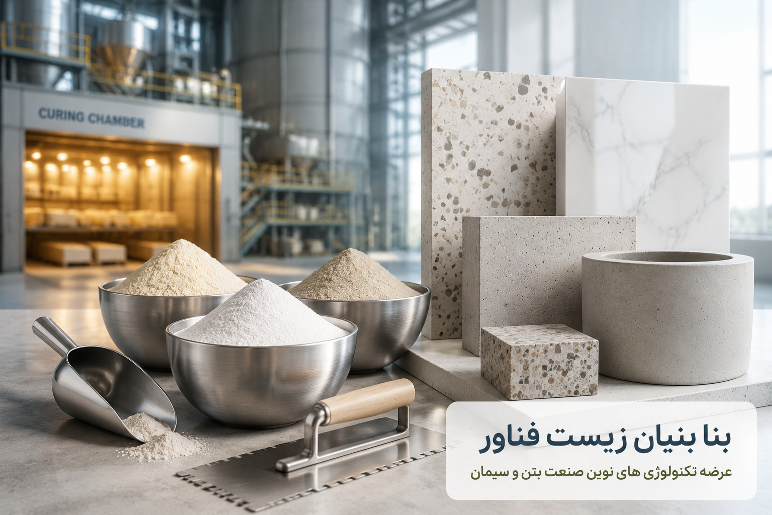 معرفی شرکت بنا بنیان زیست فناور - تولیدکننده مصالح ساختمانی نوین