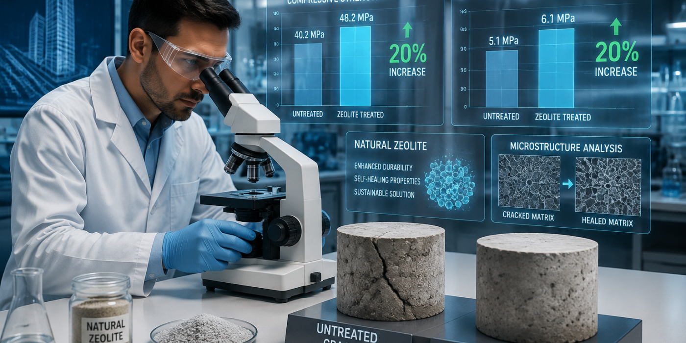 دلایل علمی استفاده از زئولیت در بتن